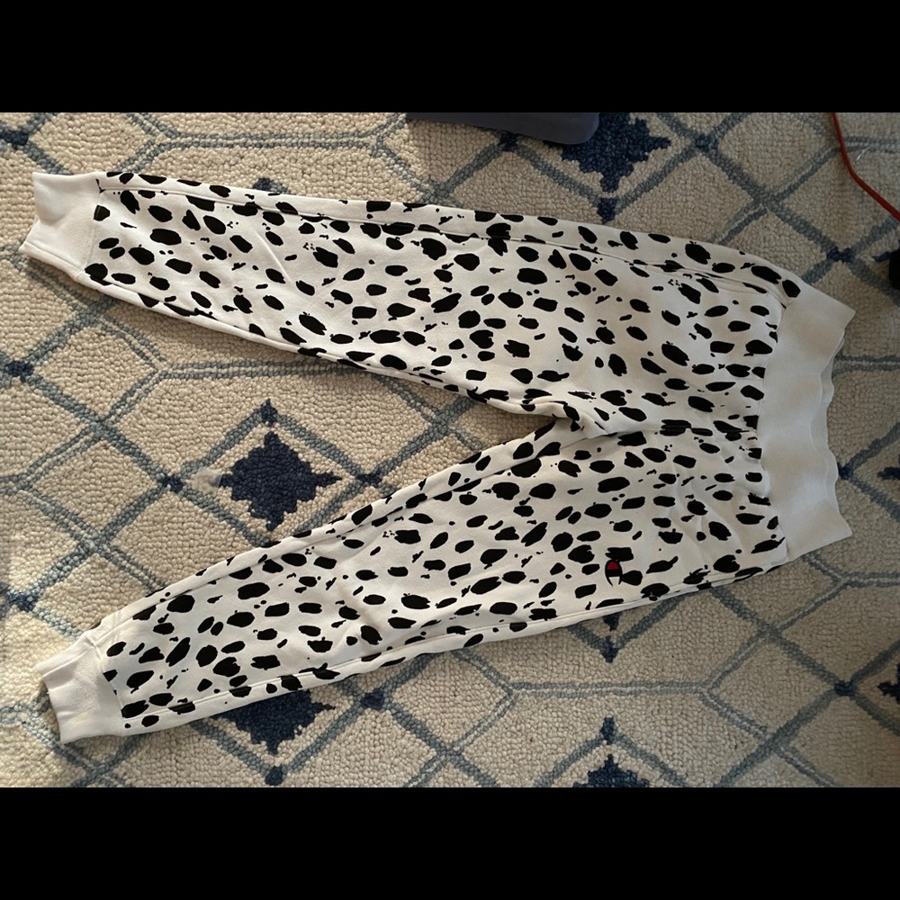 Champion Cow print sweatpants